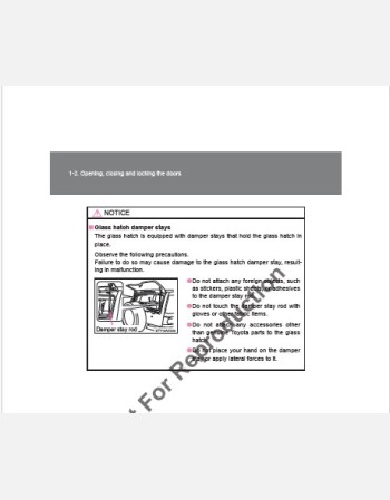 toyota fj cruiser 2011-2012 owners manual